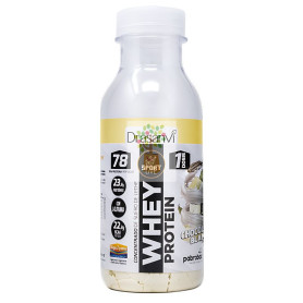 BOTELLA MONODOSIS WHEY PROTEIN CONCEN..CHOCO BLANCO 30G DRASANVI
