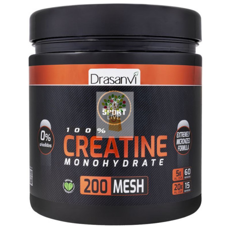 CREATINA MONOHIDRATO 200 MESH 300GR DRASANVI SPORT LIVE