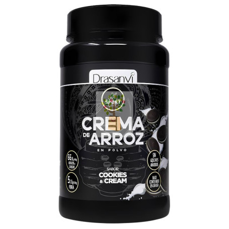 CREMA ARROZ SABOR COOKIES & CREAM 1 KG DRASANVI SPORT LIVE