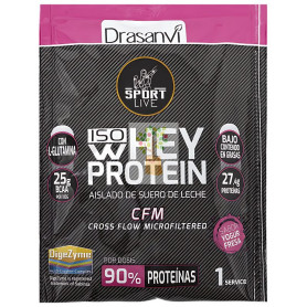 MONODOSIS WHEY PROTEIN AISLADO YOG FRESA 30G DRASANVI SPORT LIVE