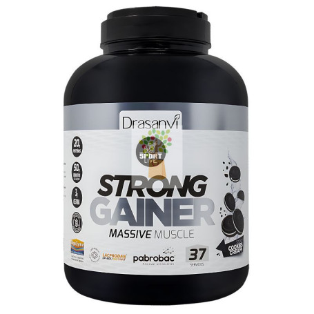 WEIGHT GAINER COOKIE AND CREAM 3KG DRASANVI SPORT LIVE