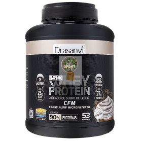 WHEY PROTEIN AISLADO CAPUCHINO 1,6KG DRASANVI SPORT LIVE