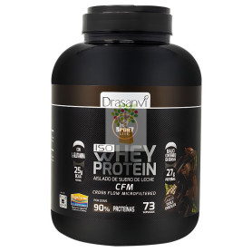 WHEY PROTEIN AISLADO DOBLE CHOCOLATE 2,2KG DRASANVI SPORT LIVE