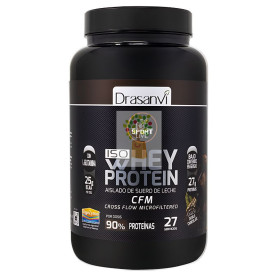 WHEY PROTEIN AISLADO DOBLE CHOCOLATE 800GR DRASANVI SPORT LIVE