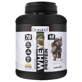 WHEY PROTEIN CONCENTRADA DOBLE CHOCO. 1,45KG DRASANVI SPORT LIVE