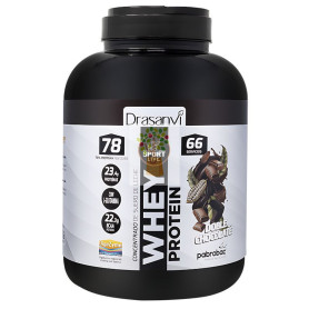 WHEY PROTEIN CONCENTRADA DOBLE CHOCOLATE 2KG DRASANVI SPORT LIVE