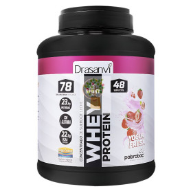 WHEY PROTEIN CONCENTRADA YOGUR FRESA 1,45KG DRASANVI SPORT LIVE