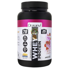 WHEY PROTEIN CONCENTRADA YOGUR FRESA 750GR DRASANVI SPORT LIVE