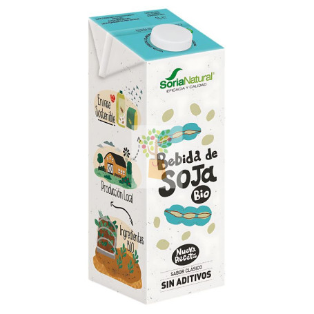 BEBIDA DE SOJA BIO 1L SORIA NATURAL