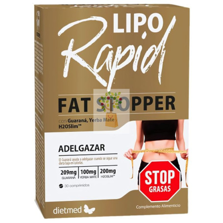 LIPORAPID FAT STOPPER 30 COMPRIMIDOS DIETMED