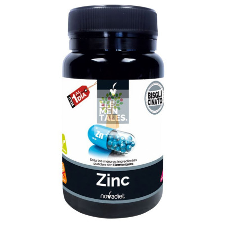 ZINC 60 CÁPSULAS VEGETALES NOVA DIET