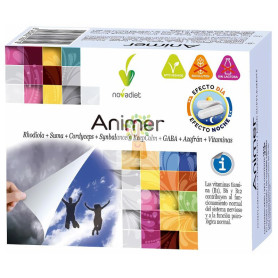 ANIMER 60 CÁPSULAS VEGETALES NOVA DIET