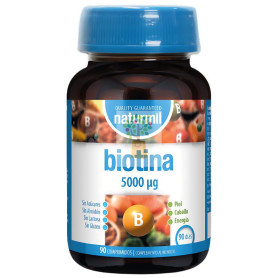 BIOTINA 500MG 90 COMPRIMIDOS NATURMIL
