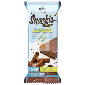 BARRITA SNACKIS COMPLEAT CHOCO LECHE SABOR CANELA 35G HERBORA