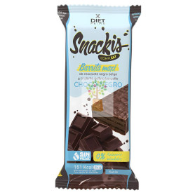 BARRITA SNACKIS COMPLEAT CHOCO NEGRO 35G HERBORA
