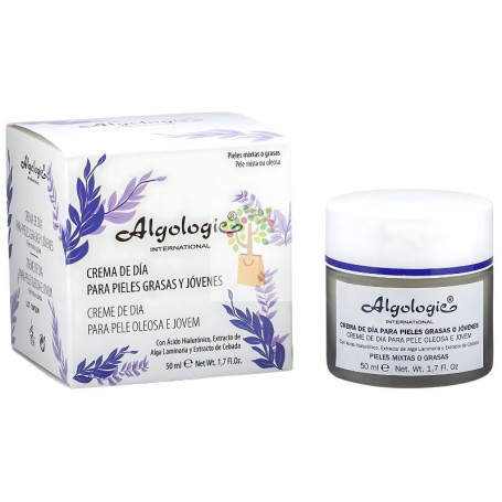 CREMA DE DIA PARA PIELES GRASAS O JOVENES 50ML ALGOLOGIE