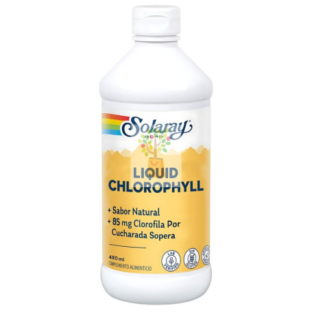 CHLOROPHYLL LÍQUIDA 480 ML SOLARAY