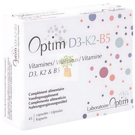 OPTIM D3-K2-B5 45 CÁPSULAS LABORATORIOS OPTIM