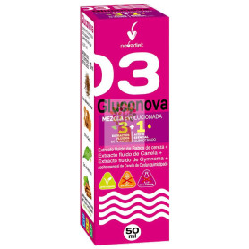 GLUCONOVA + ACEITE ESENCIAL DE CANELA 50 ML NOVA DIET