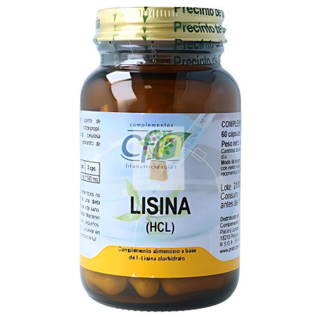 LISINA 500 MG 60 CÁPSULAS CFN