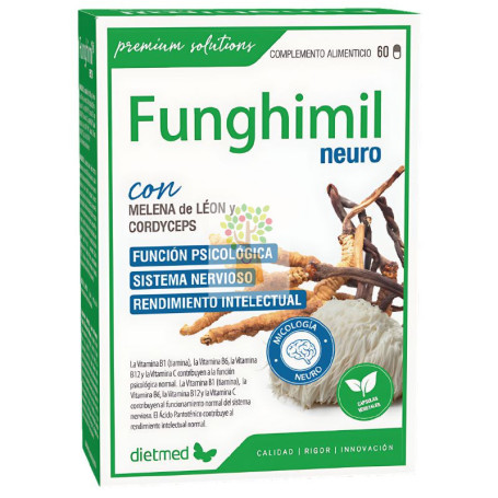 FUNGHIMIL NEURO 60 CÁPSULAS DIETMED