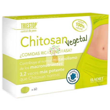 CHITOSAN VEGETAL 60 COMPRIMIDOS ELADIET