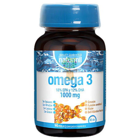 OMEGA 3 18/12 1000MG 90 PERLAS NATURMIL