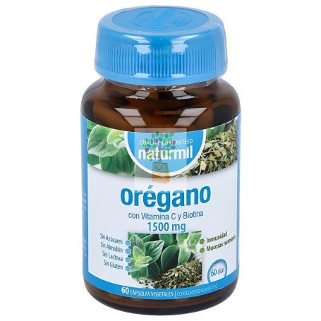 ORÉGANO COMPLEX 1500MG 60 CÁPSULAS NATURMIL