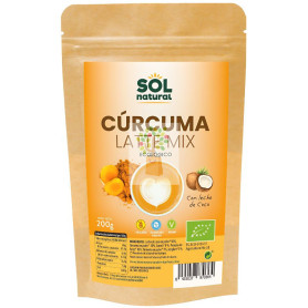 CURCUMA LATTE MIX BIO 200Gr SOL NATURAL