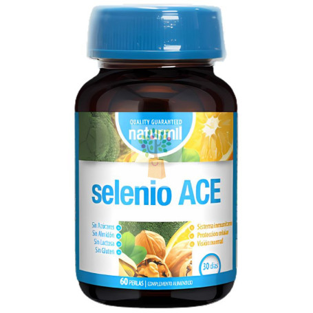 SELENIO ACE 60 PERLAS NATURMIL