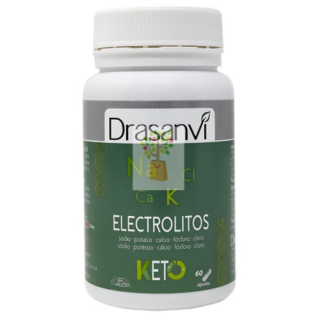 ELECTROLITOS 60 CÁPSULAS KETO DRASANVI