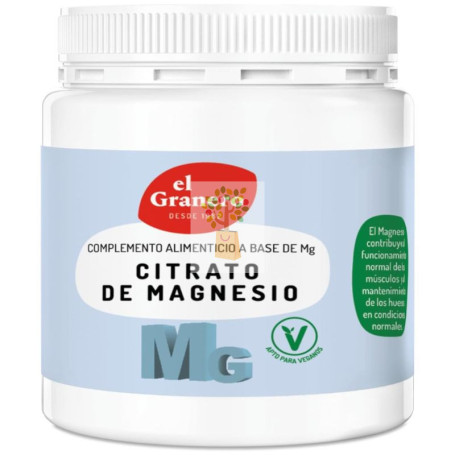 CITRATO DE MAGNESIO 250GR GRANERO