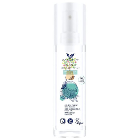 DESODORANTE SPRAY 24h MENTA & LIMA BIO 75ML COSNATURE