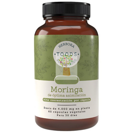 MORINGA 720MG 60 CÁPSULAS VEGETALES HERBORA
