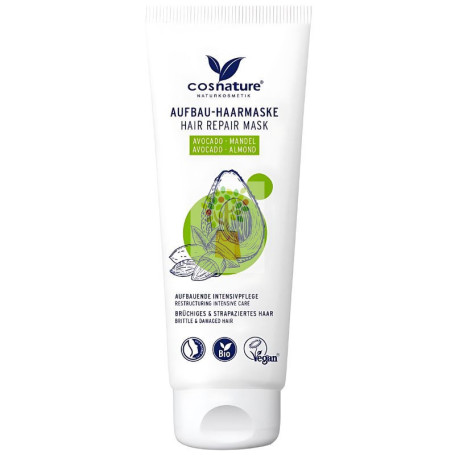 MASCARILLA REPARADORA ALMENDRAS & AGUACATE BIO 100ML COSNATURE