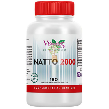 NATTO 2000 180 CÁPSULAS VEGETALES VBYOTICS