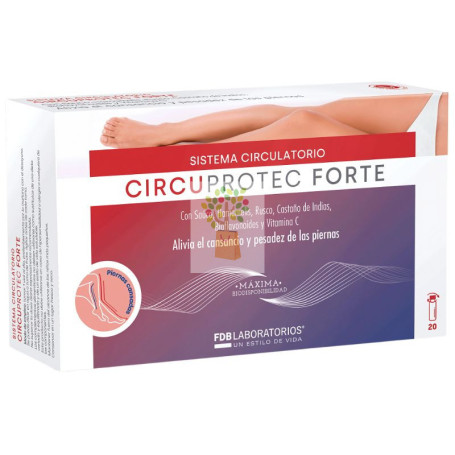CIRCUPROTEC FORTE 20 VIALES FDB LABORATORIOS