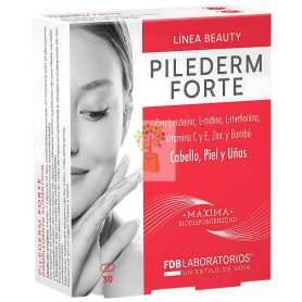 PILEDERM FORTE 30 CÁPSULAS FDB LABORATORIOS