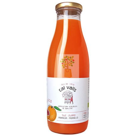 ZUMO DE POMELO ROSA ECO 750ML CAL VALLS