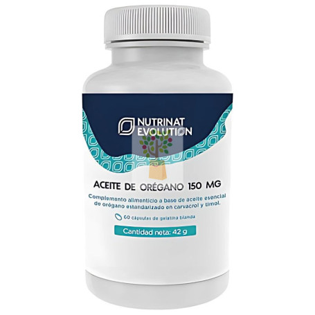 ACEITE DE OREGANO 150Mg 60 CAPSULAS NUTRINAT EVOLUTION