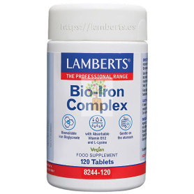 BIO IRON COMPLEX 120 COMPRIMIDOS LAMBERTS