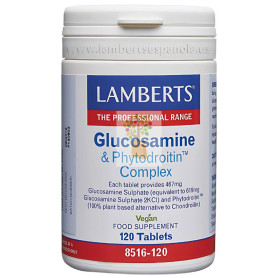 COMPLEJO DE GLUCOSAMINA Y FITODROITINA 120 COMPRIMIDOS LAMBERTS