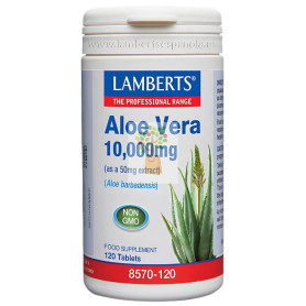 ALOE VERA 10.000MG 120 COMPRIMIDOS LAMBERTS
