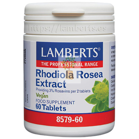 RHODIOLA ROSEA 1466MG 60 COMPRIMIDOS LAMBERTS