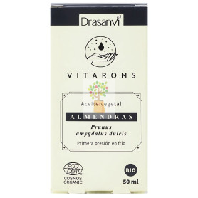 ACEITE VEGETAL ALMENDRAS DULCES COS. ORG. 50ML VITAROMS DRASANVI