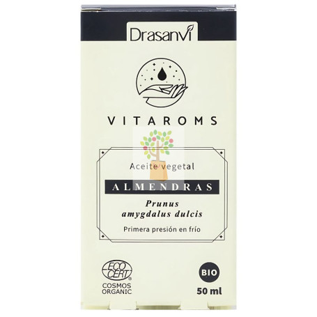 ACEITE VEGETAL ALMENDRAS DULCES COS. ORG. 50ML VITAROMS DRASANVI