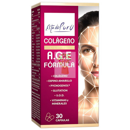 COLÁGENO AGE FORMULA 30 CÁPSULAS ESTADO PURO - TONGIL