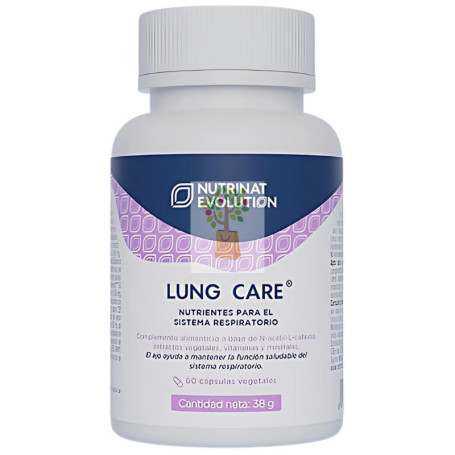 LUNG CARE 60 CÁPSULAS VEGETALES NUTRINAT EVOLUTION