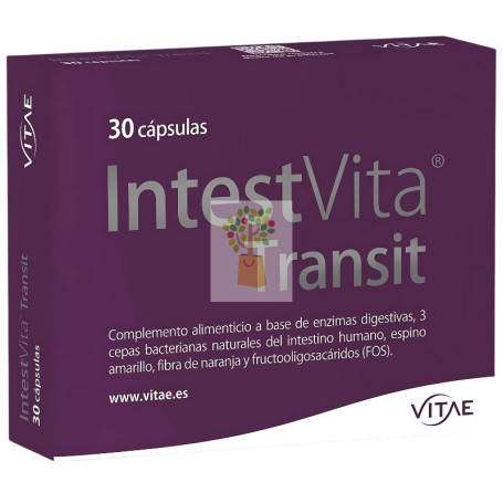 INTESTVITA TRANSIT 30 CÁPSULAS VITAE