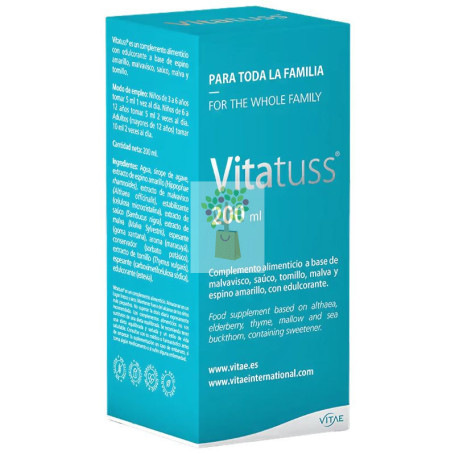 VITATUSS JARABE 200ML VITAE
